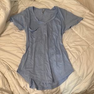Lulus Blue V Neck